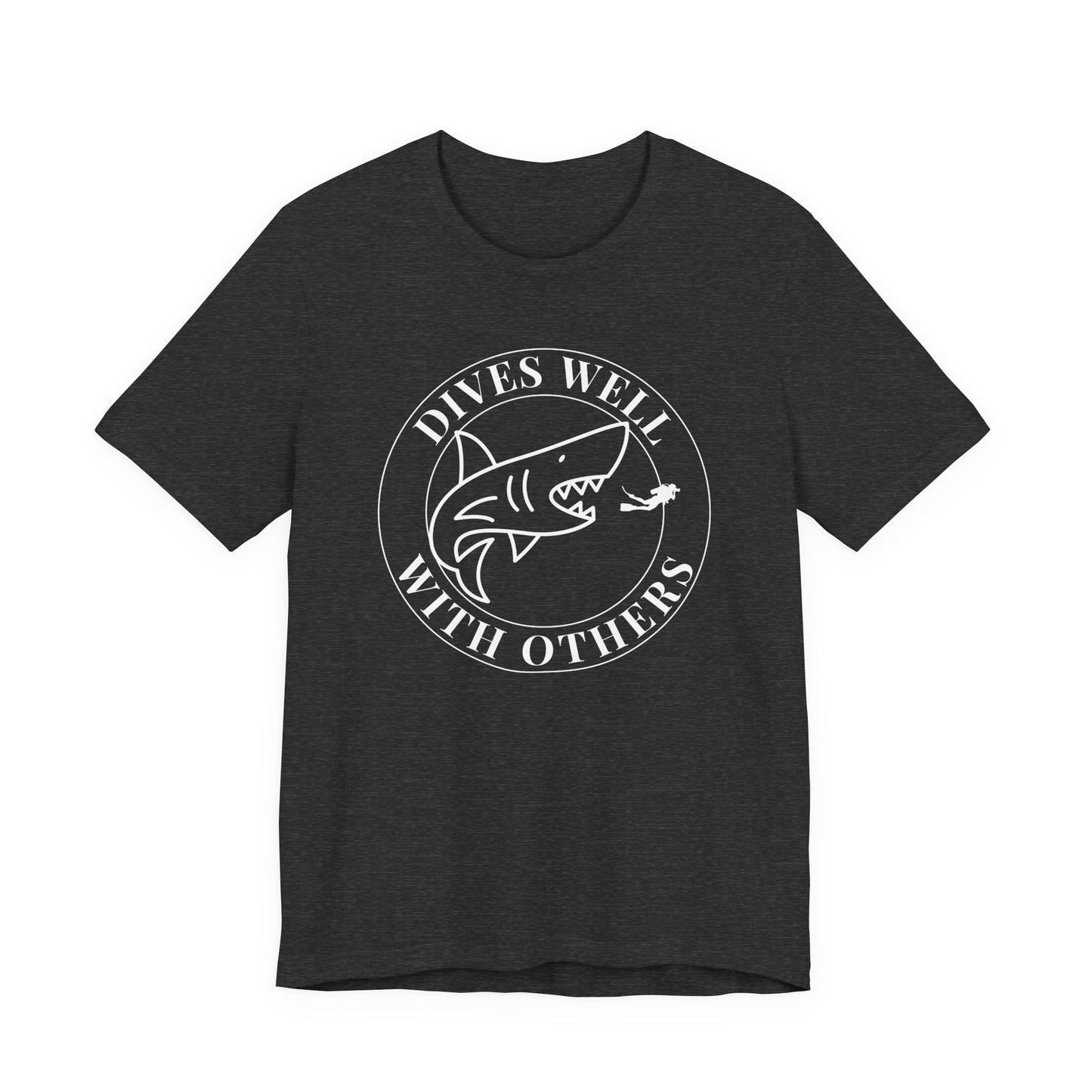 Dives Well With Others | Unisex Scuba Diving T-shirt