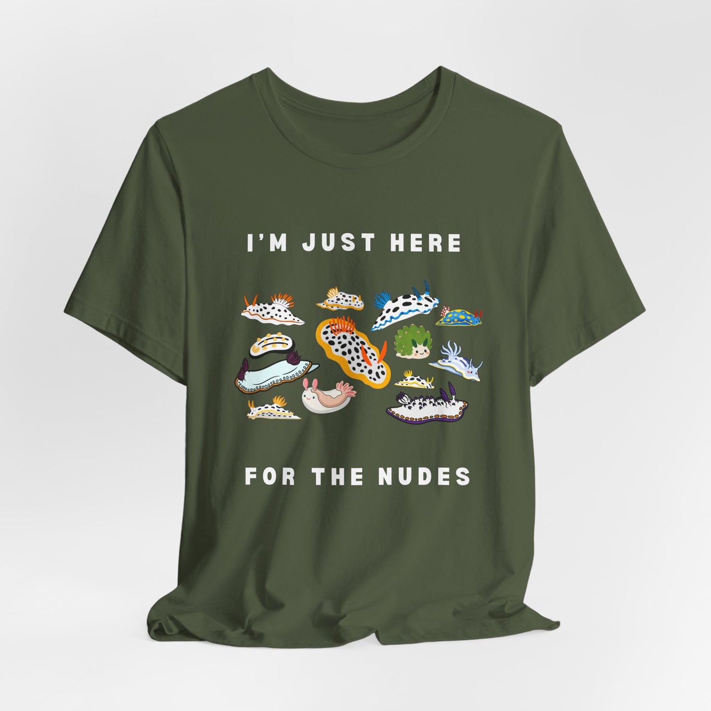 Just here for the Nudes | Unisex Scuba Diving T-shirt