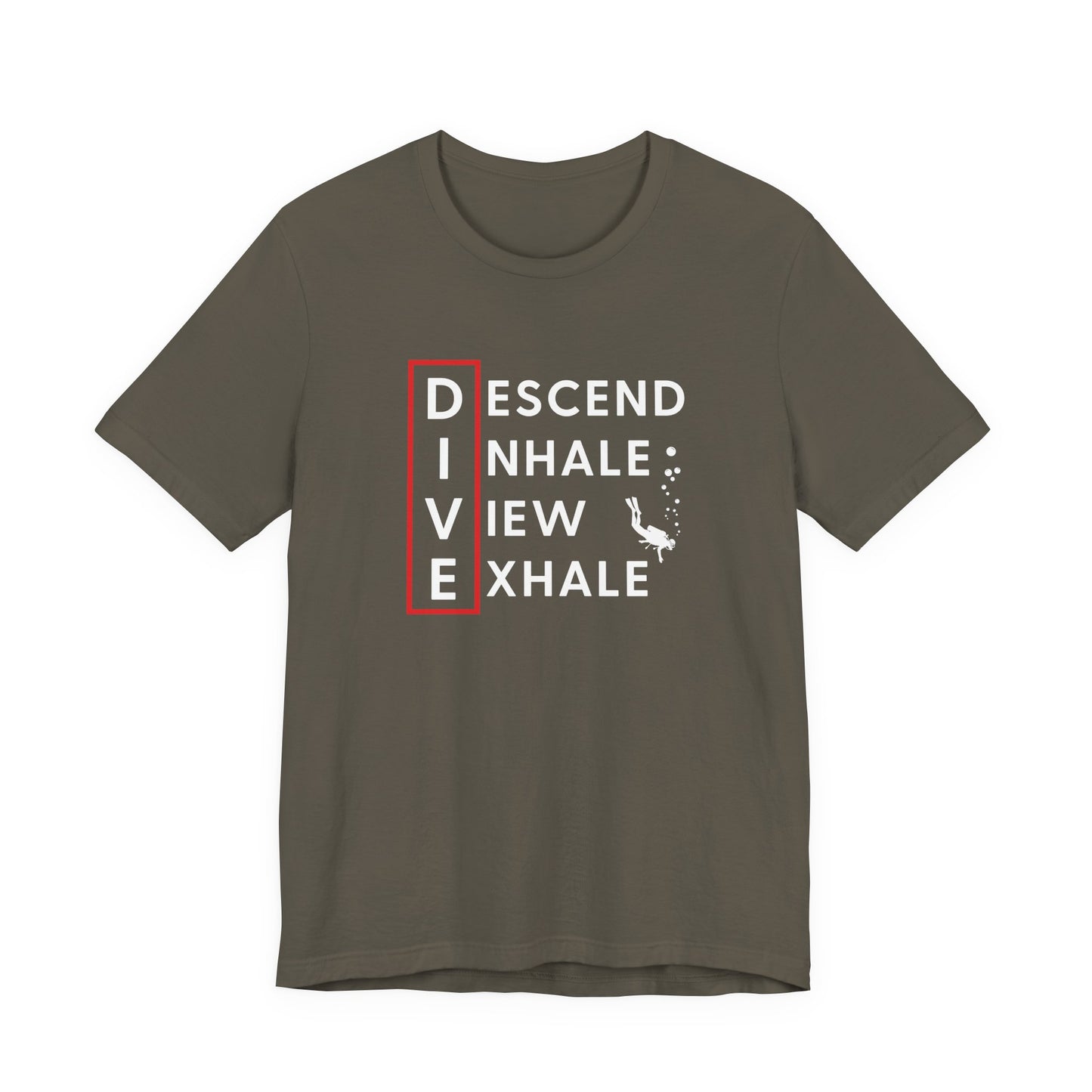 Scuba D.I.V.E. | Unisex Scuba Diving T-shirt