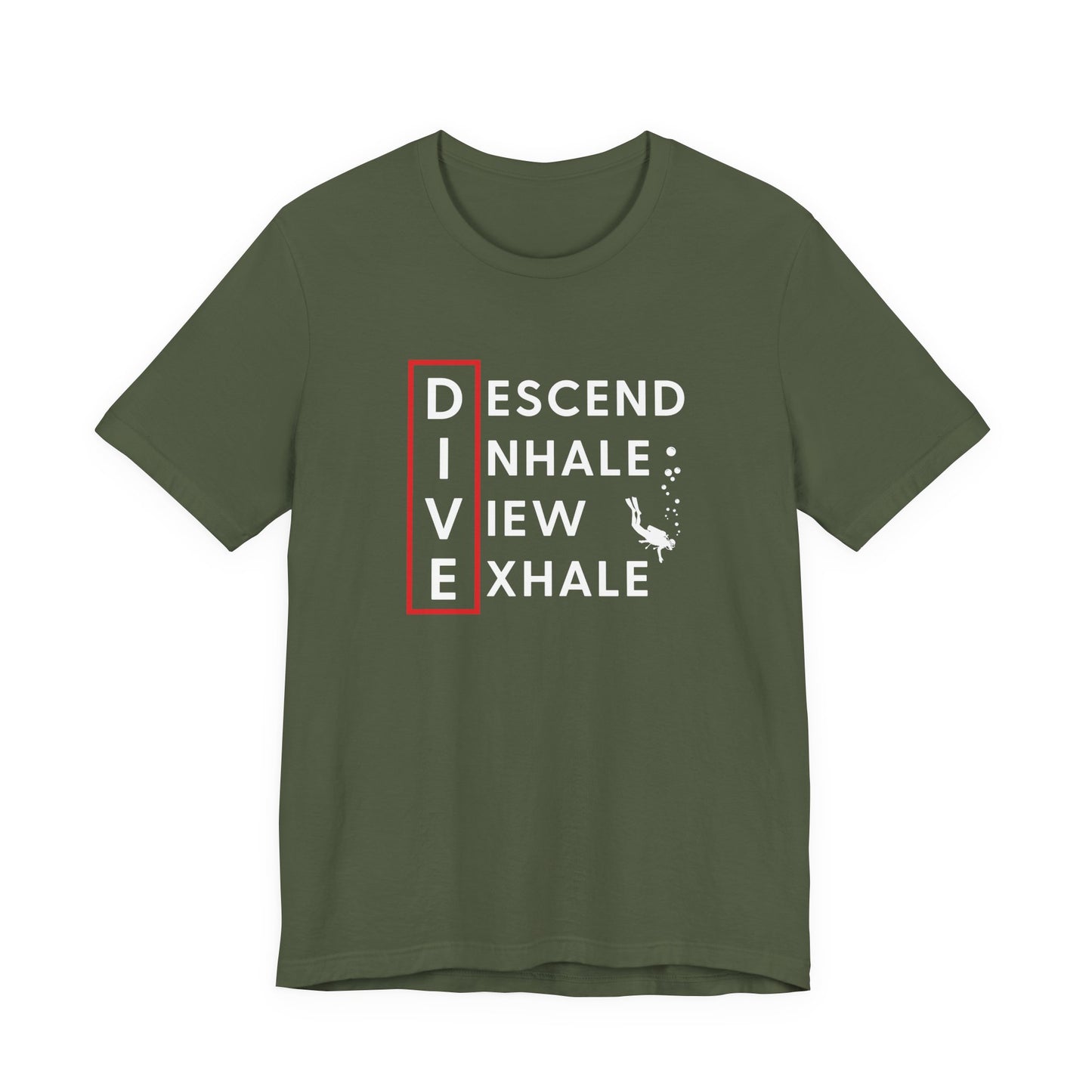 Scuba D.I.V.E. | Unisex Scuba Diving T-shirt