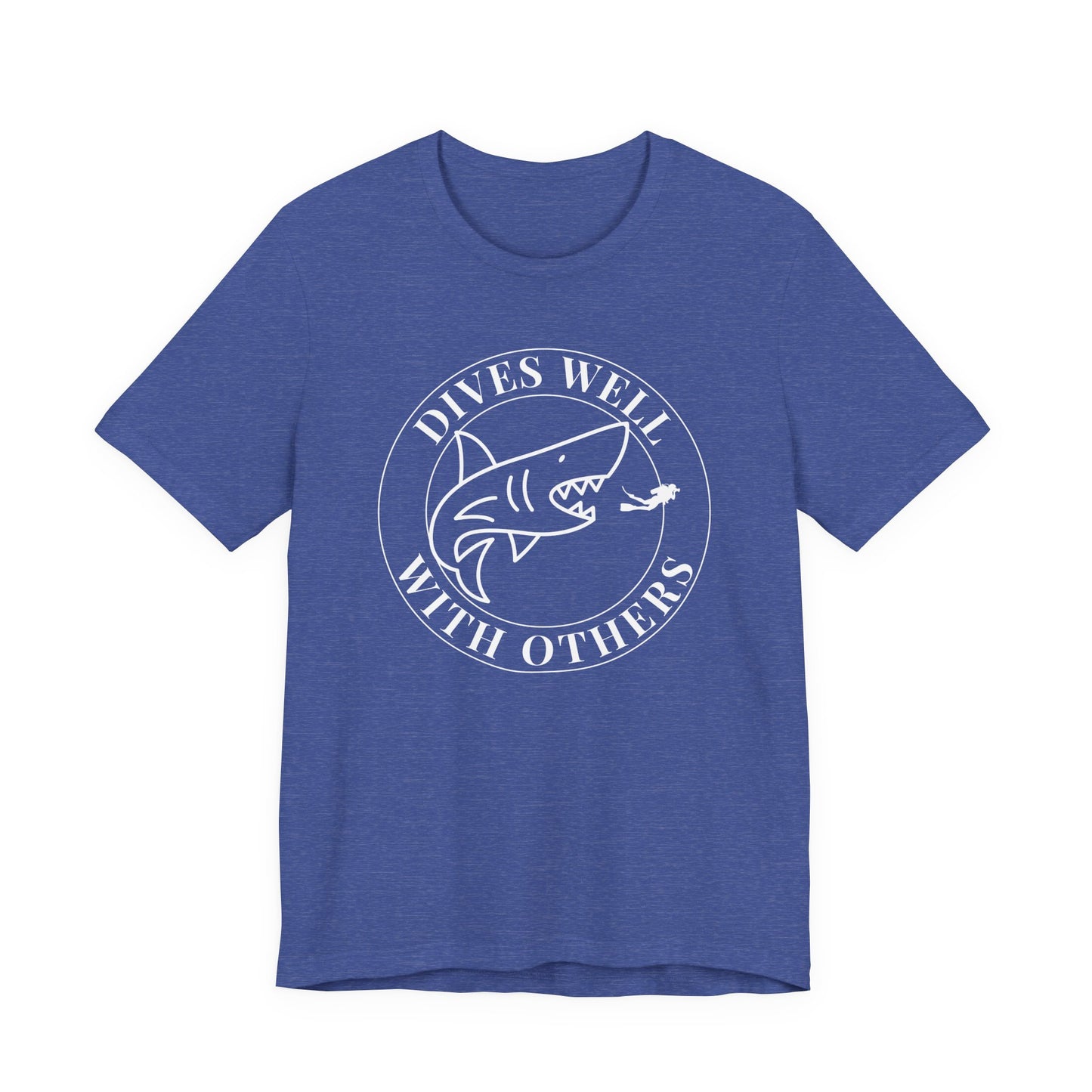Dives Well With Others | Unisex Scuba Diving T-shirt