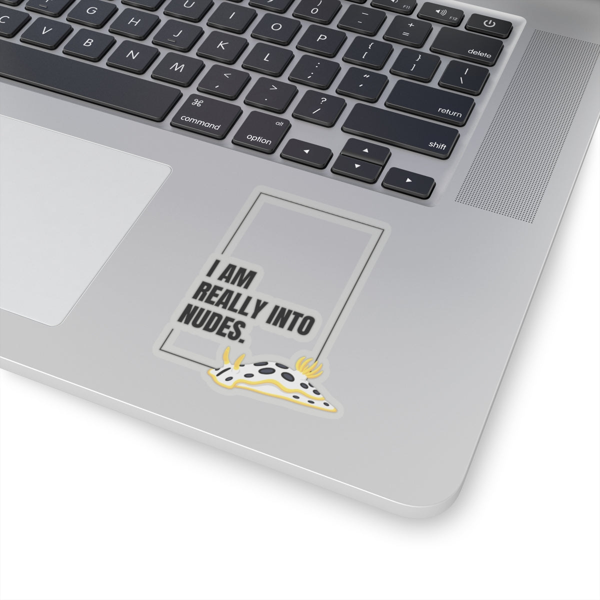 I Am Really Into Nudes | Scuba Diving Kiss Cut Sticker
