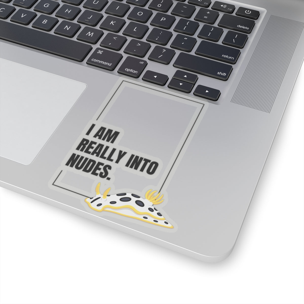 I Am Really Into Nudes | Scuba Diving Kiss Cut Sticker