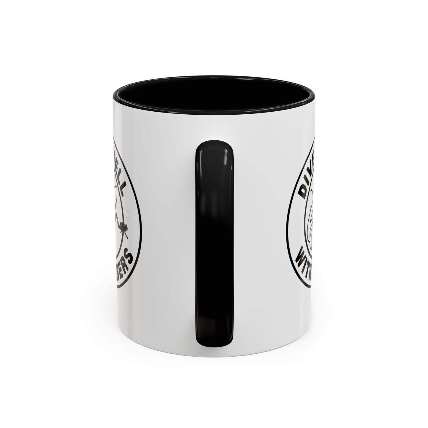 Dives Well With Others | 11oz Ceramic Coffee Cup