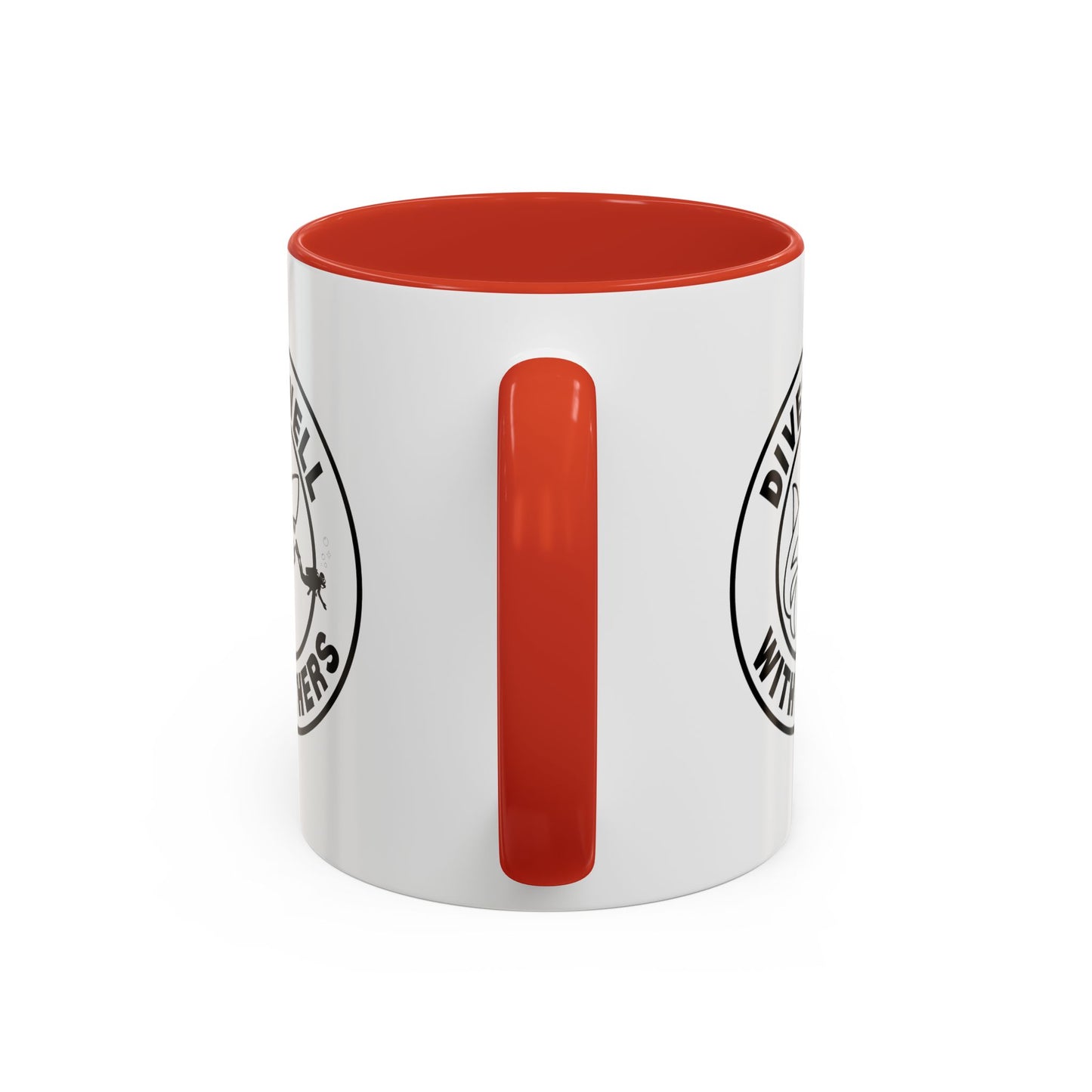 Dives Well With Others | 11oz Ceramic Coffee Cup