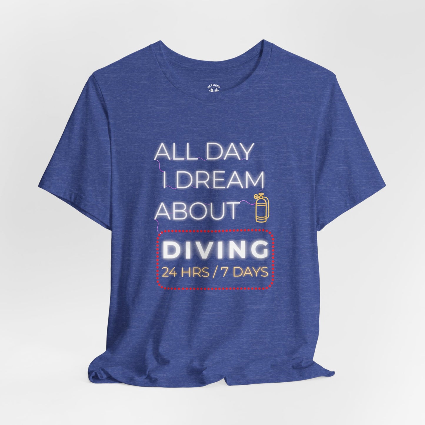 All Day I Dream About Diving | Unisex Scuba Diving Funny T-Shirt