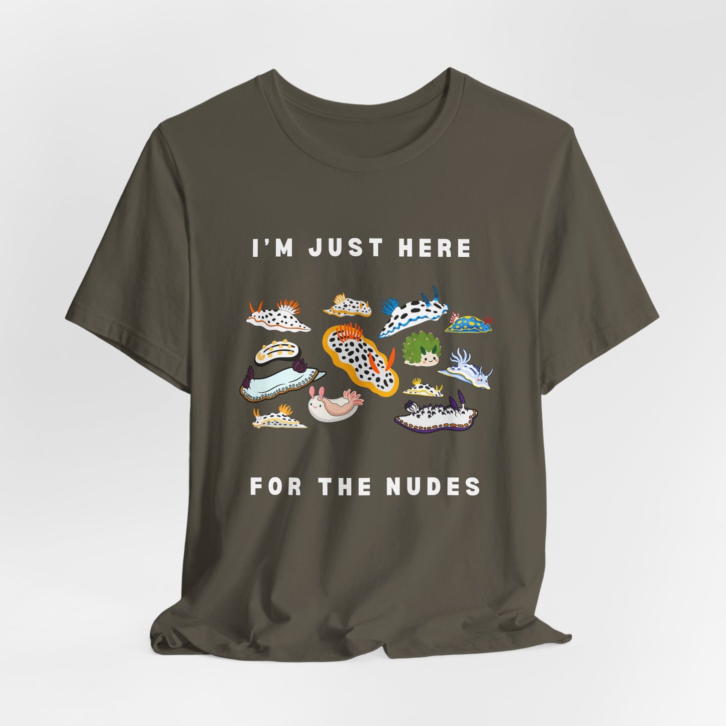Just here for the Nudes | Unisex Scuba Diving T-shirt
